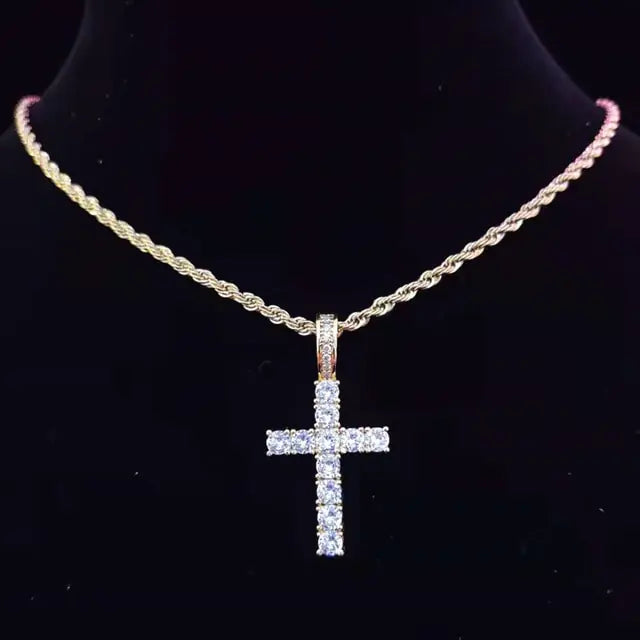 Cross Pendant & Necklace